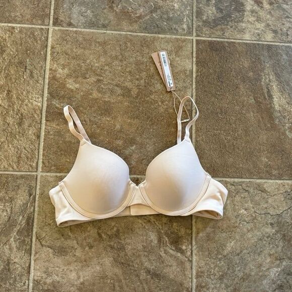 Skims Fits Everybody Demi T-shirt Bra Size 36A Sand - Picture 1 of 7